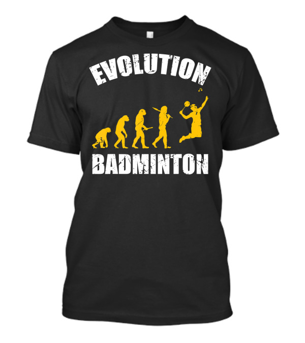Badminton Evolution Fitness Enthus Evolution Badminton T-Shirt