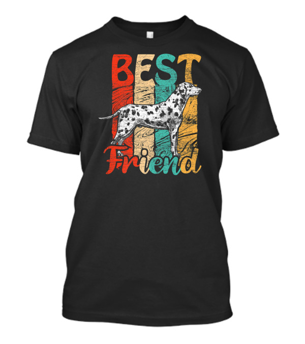 BEST FRIEND DALMATIAN Vintage T-Shirt