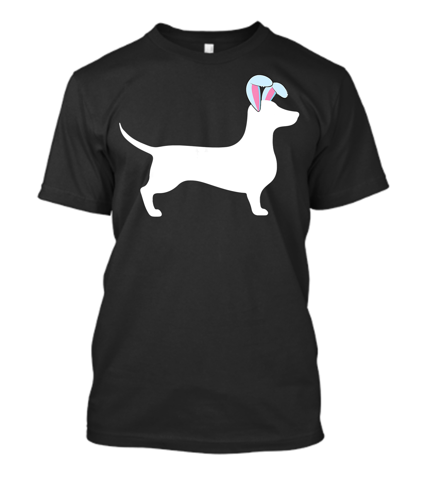 Dachshund Bunny Ear Easter Egg Kids Hun T-Shirt