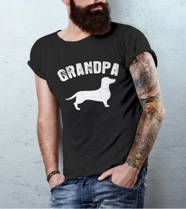 Dachshund Grandpa T-Shirt