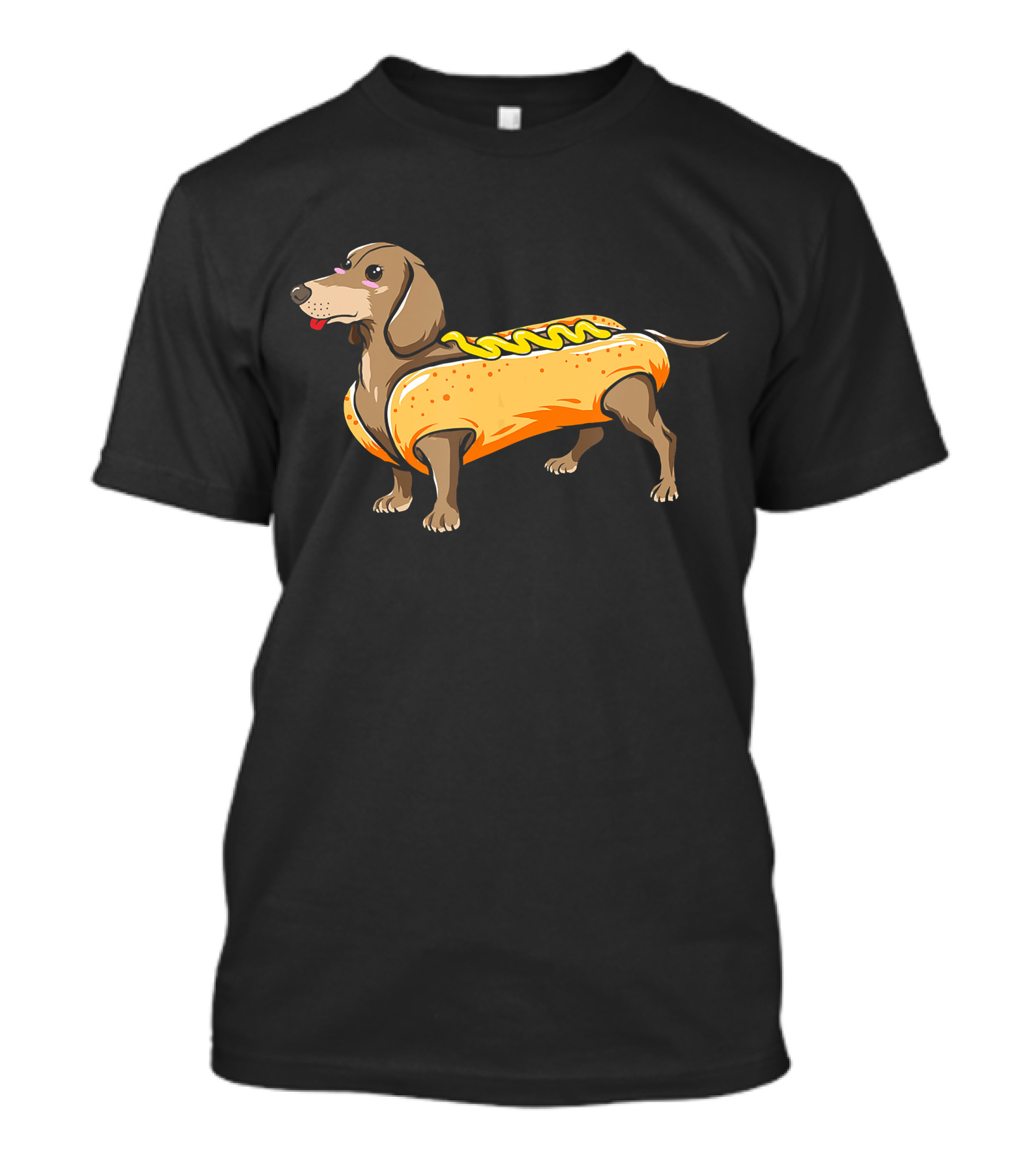 Dachshund In Hot Dog Costume Puppy Wiener Dog T-Shirt