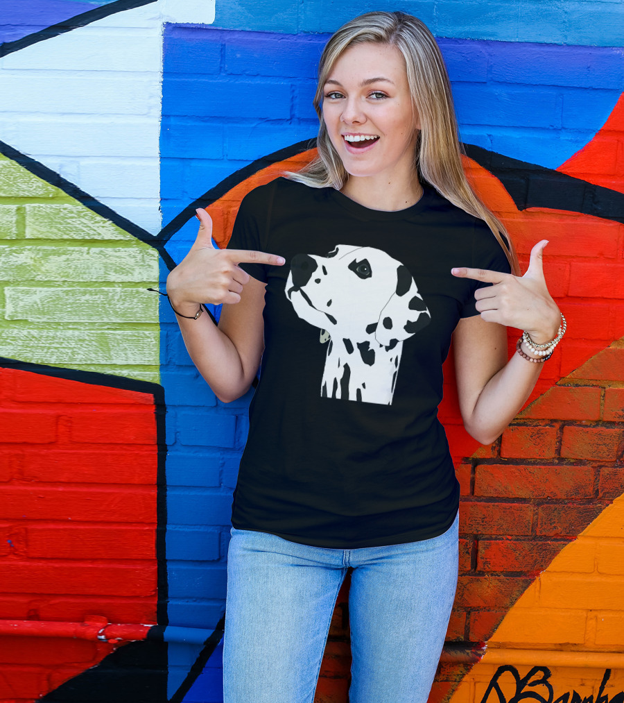 Dalmatian Dog Profile T-Shirt