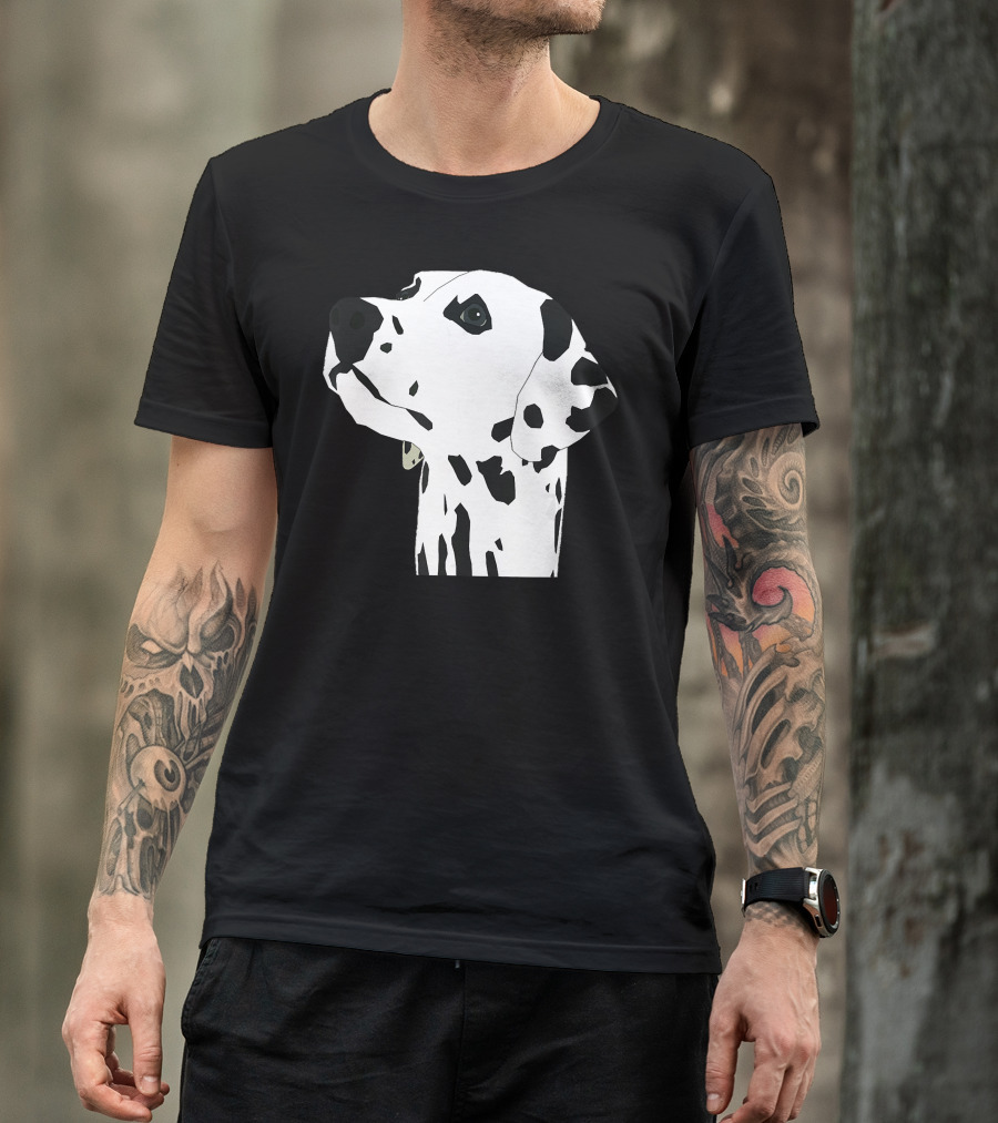 Dalmatian Dog Profile T-Shirt