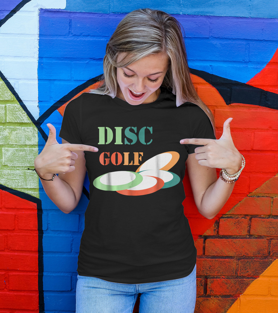Disc Golf Frisbee Funny Discs T-Shirt
