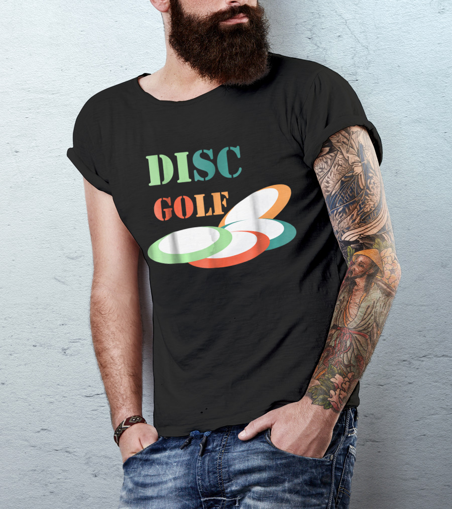 Disc Golf Frisbee Funny Discs T-Shirt