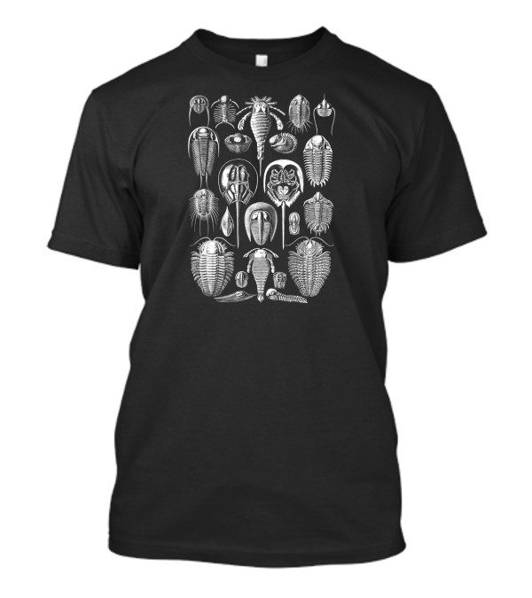 Vintage Haeckel Aspidonia Limulus Horseshoe Fossil T-Shirt
