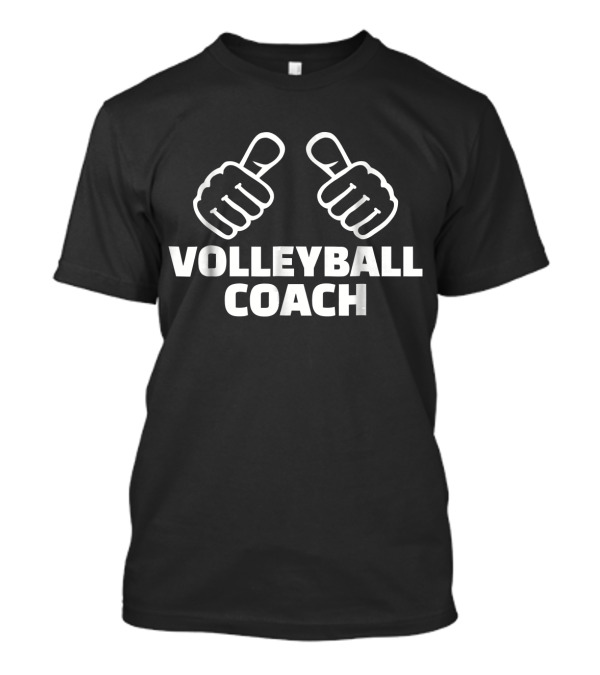 VOLLEYBALL COACH Thumbs Up Recognition T-Shirt