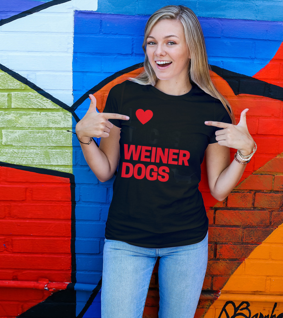 I Love Tacos And Weiner Dogs T-Shirt