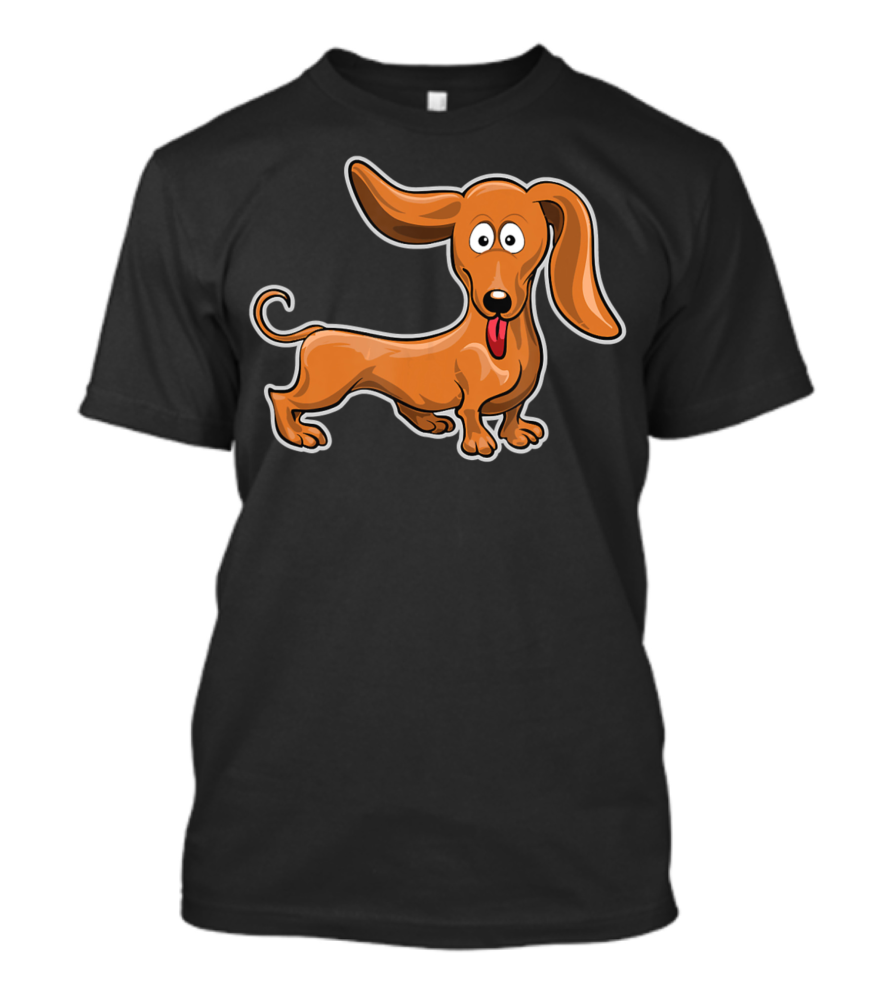 Weiner Dog Puppy Cute Dachshund Hound Dog T-Shirt