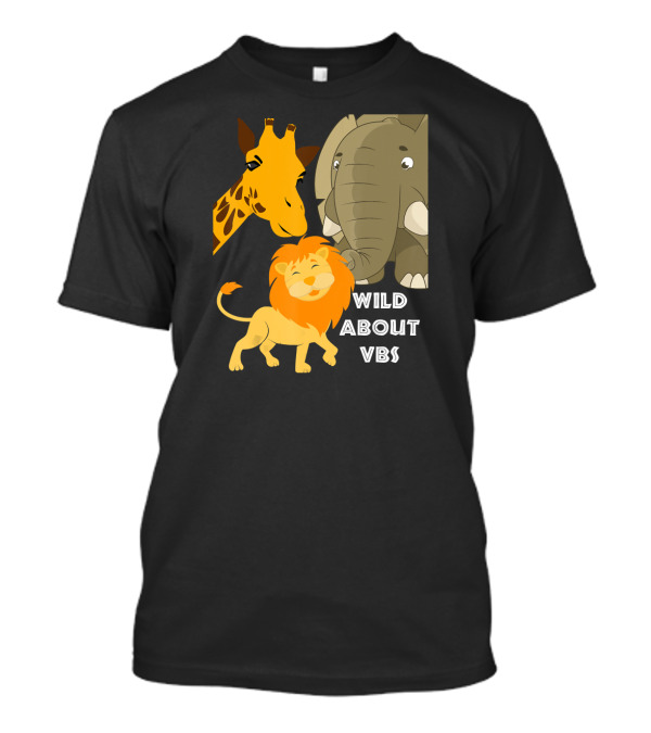 Wild About VBS Lion Giraffe Elephant T-Shirt