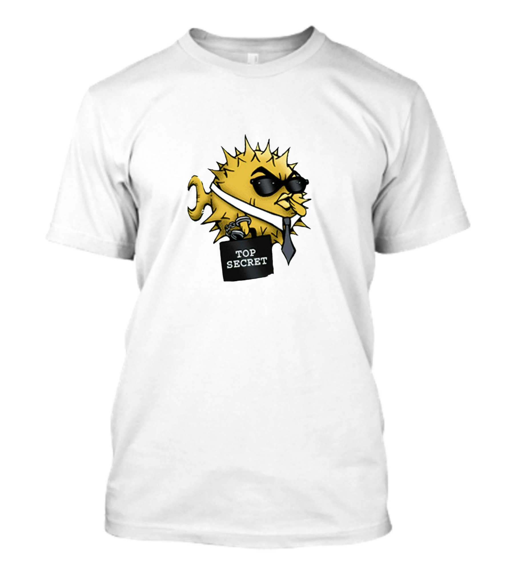SSH Merch Top Secret Pufferfish Agent T-Shirt