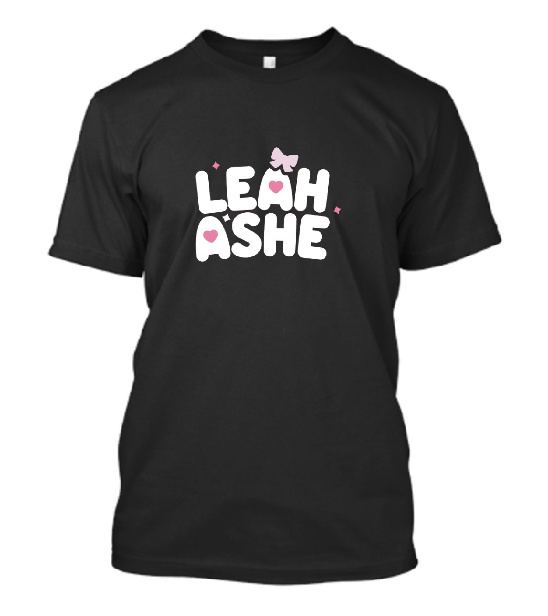 Leah Ashe Pink Bow And Heart Elements T-Shirt