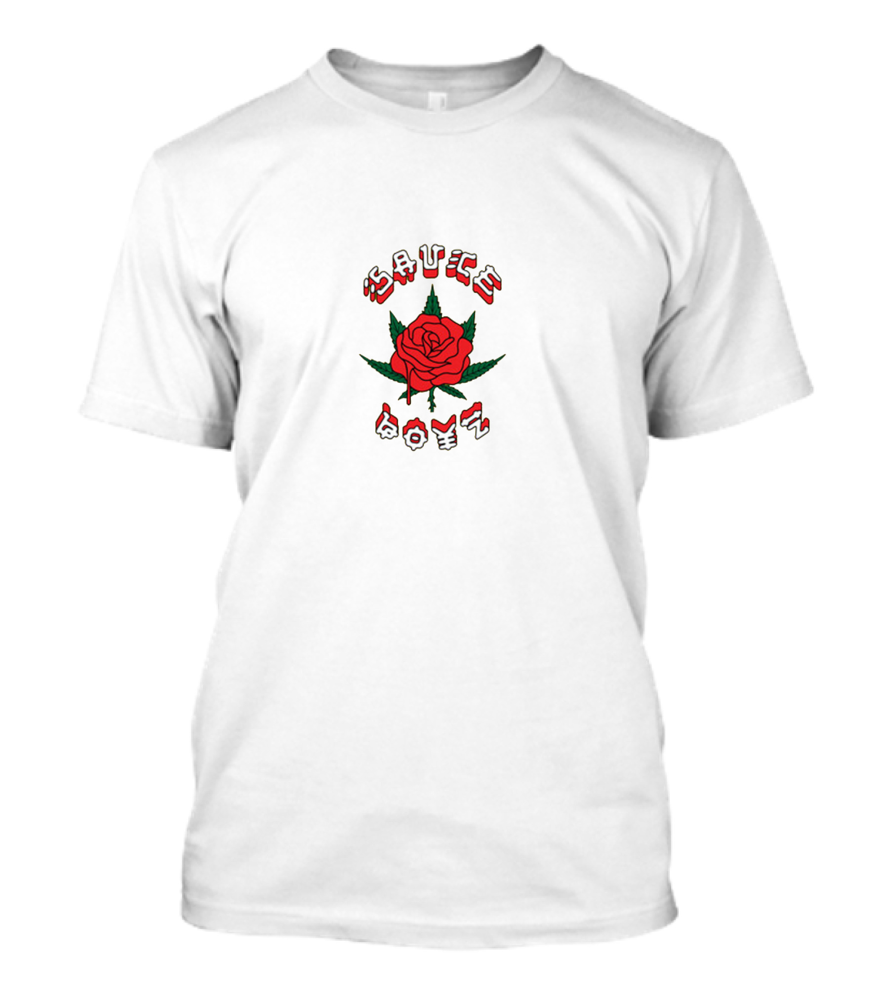 Lil Mosey Sauce Boyz Rose T-Shirt