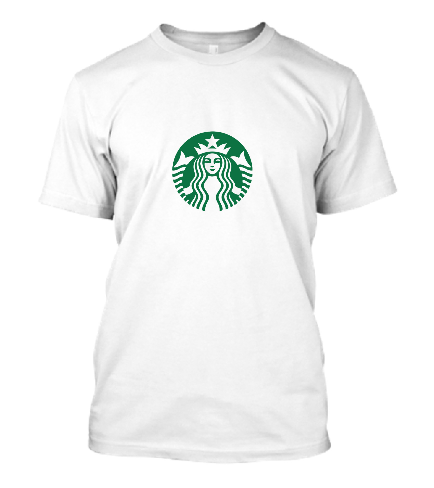 Starbucks Logo Green Circle Siren T-Shirt