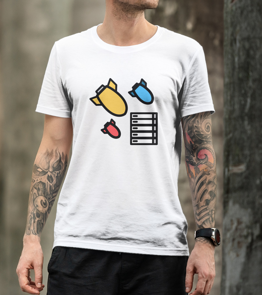 DDOS Attacks Bombarding Server Iconic T-Shirt