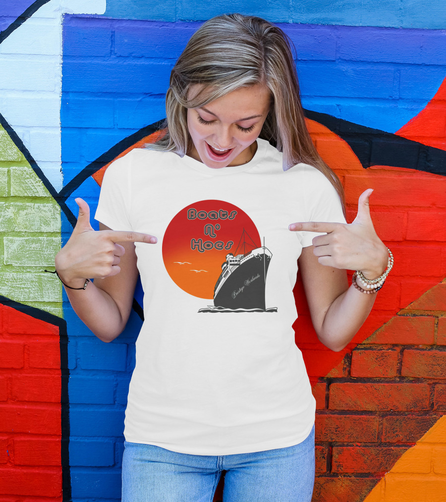 Boats N' Hoes Prestige Worldwide Step Brothers Sun Cruise T-Shirt