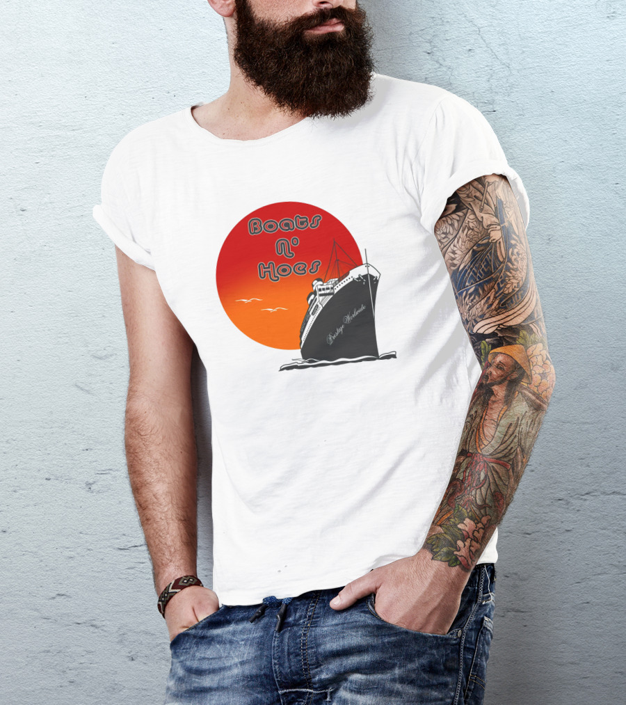Boats N' Hoes Prestige Worldwide Step Brothers Sun Cruise T-Shirt