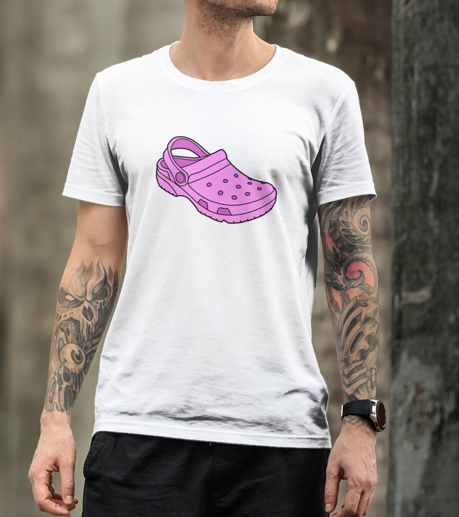 Crocs Pink Clog T-Shirt