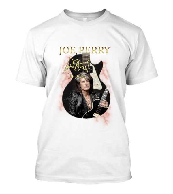 Joe Perry Aerosmith Signature Guitar Iconic T-Shirt