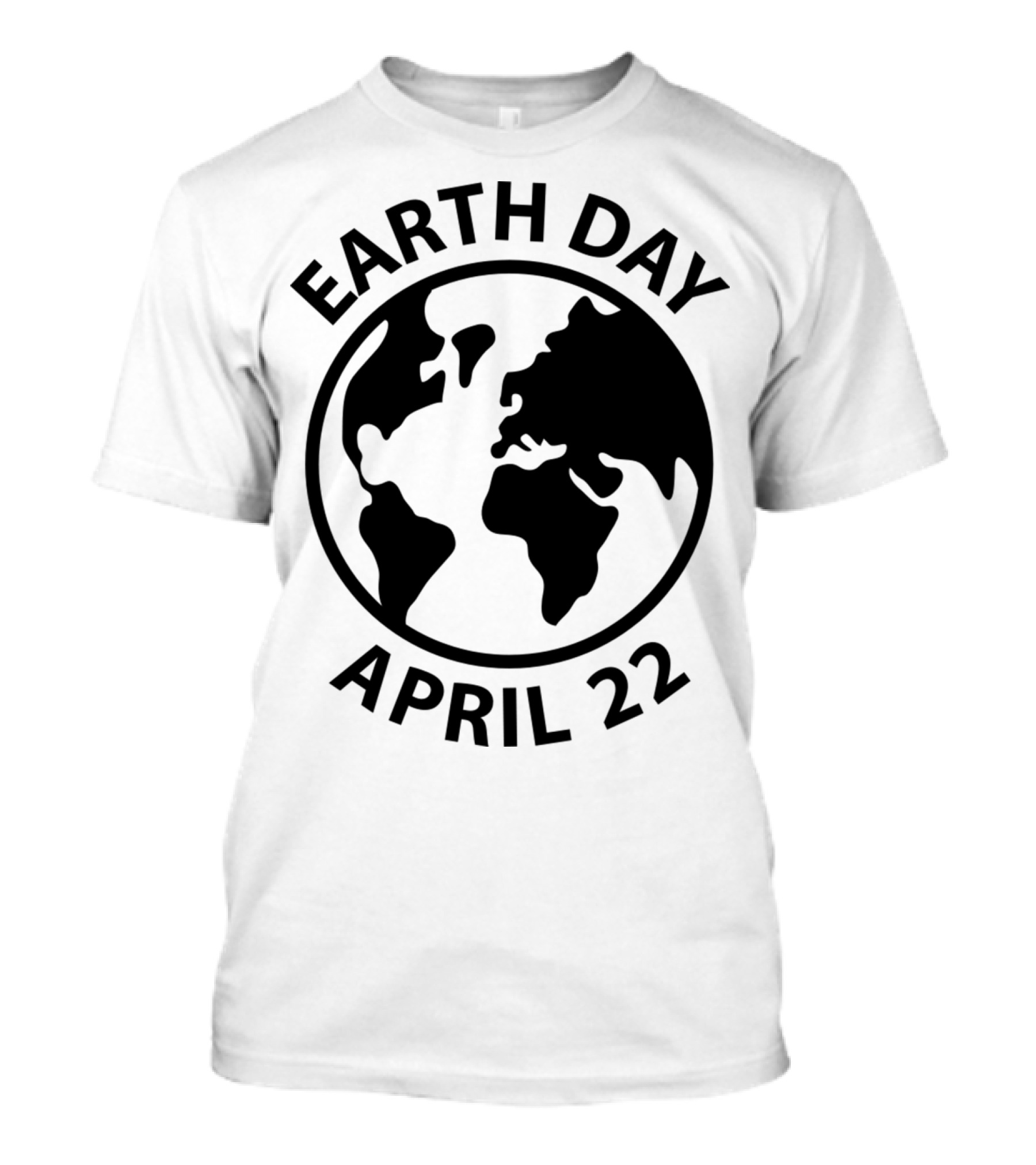 Earth Day April 22 Globe T-Shirt