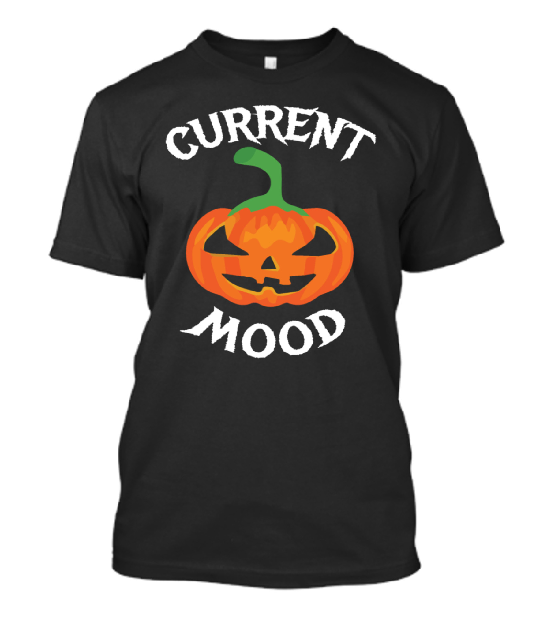 Current Mood Pumpkin Jack-O'-Lantern T-Shirt