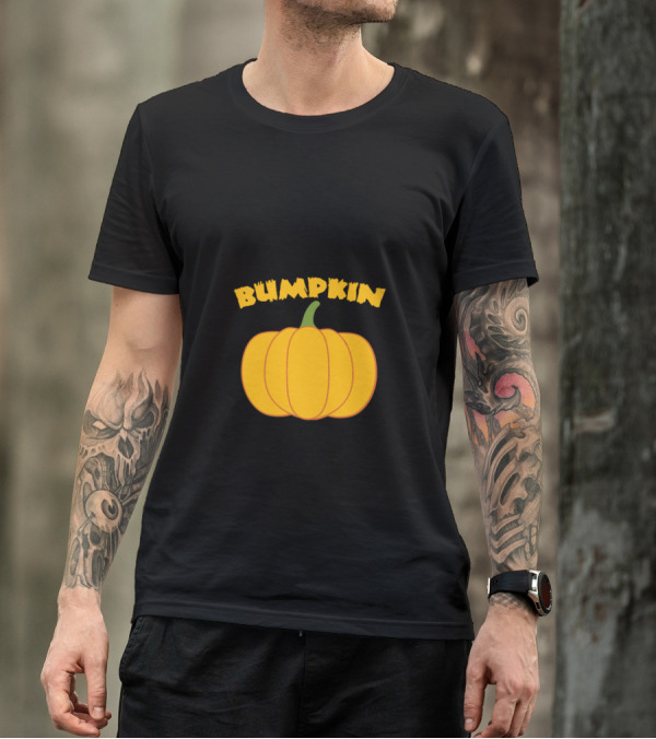 Pumpkin Bumpkin Bold Autumn Harvest Humor T-Shirt