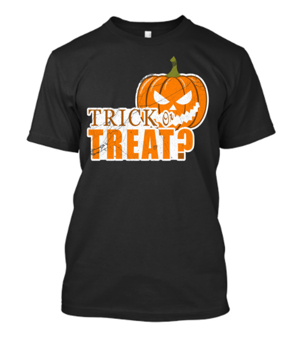 Trick Or Treat Pumpkin Halloween T-Shirt