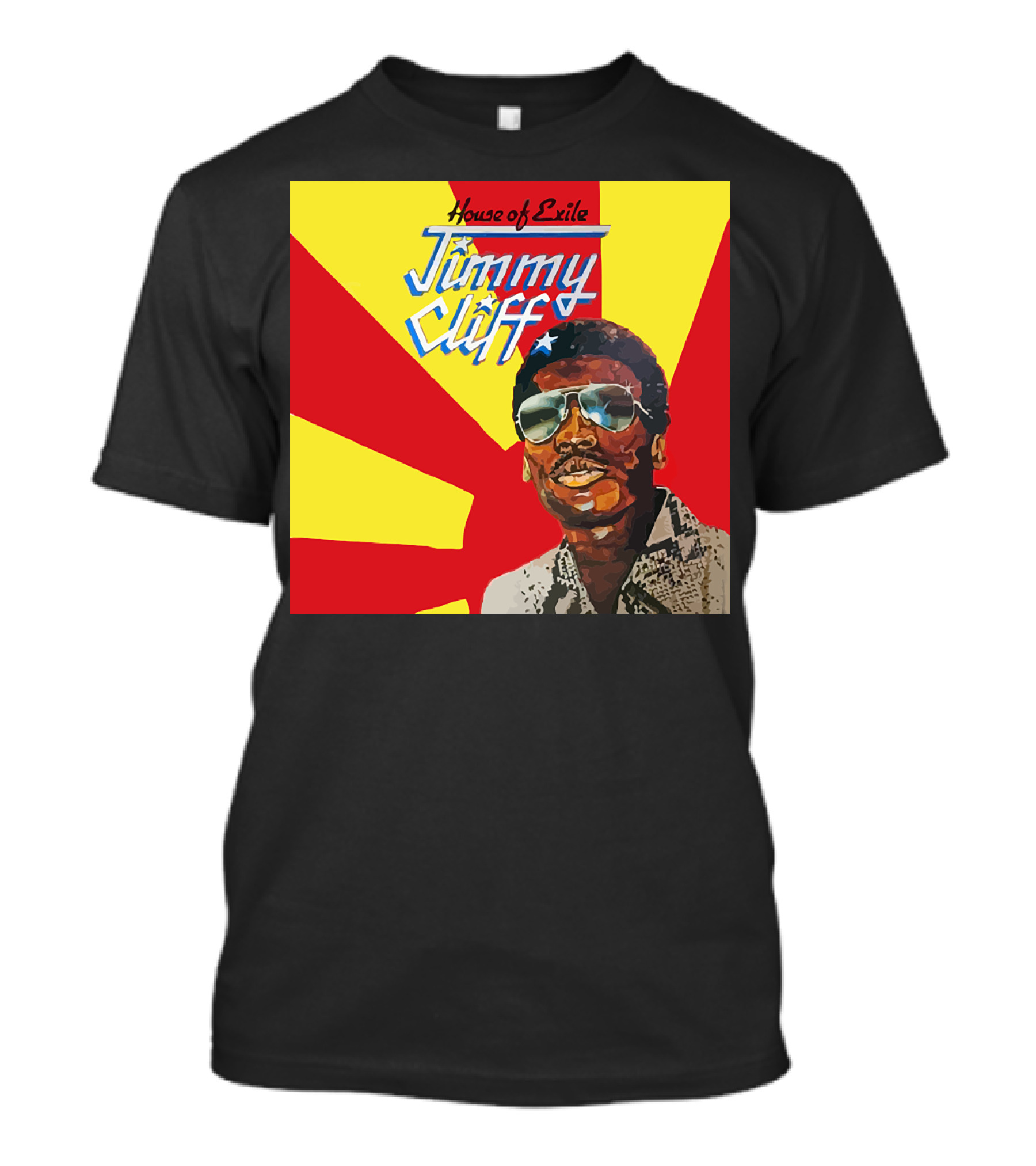 House Of Exile Jimmy Cliff Reggae Icon T-Shirt