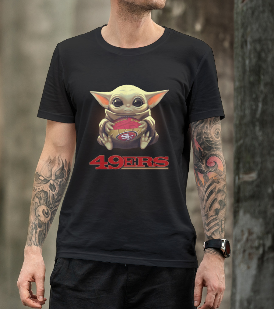Yoda Baby 49ers San Francisco Football T-Shirt