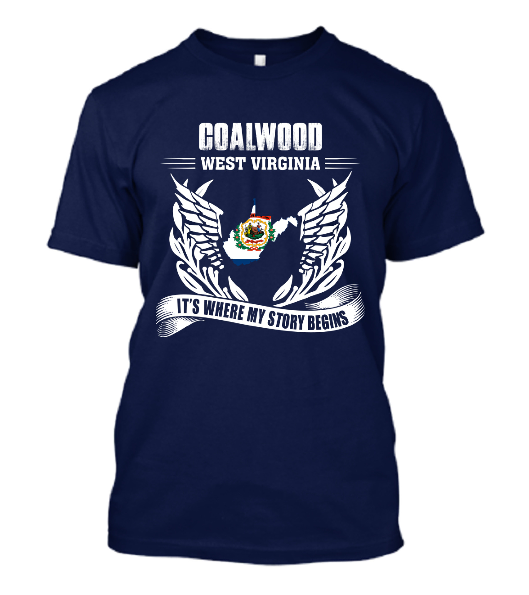 Coalwood West Virginia It's Where My Story Begins T-Shirt