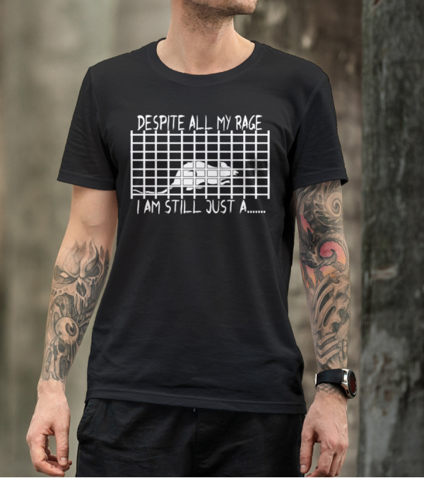 Despite All My Rage I Am Still Just A Rat In A Cage Smashing Pumpkins Lyrics Visual Reference T-Shirt