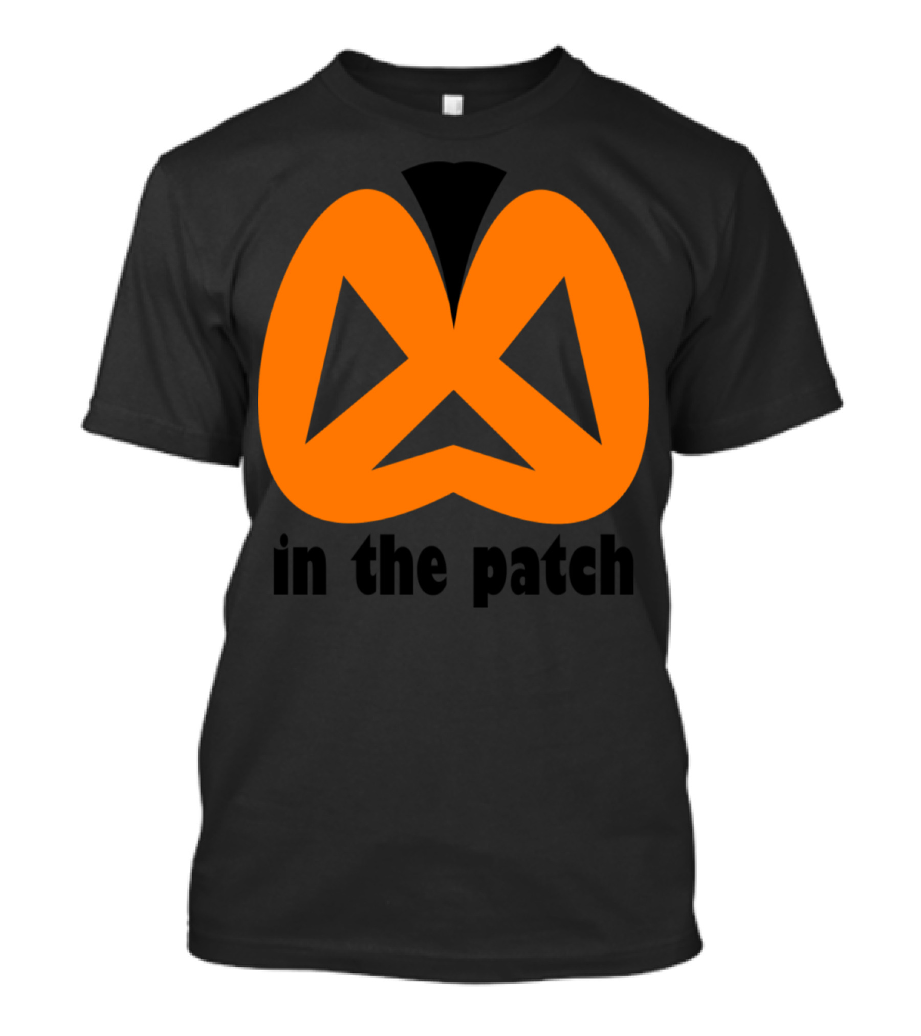 Pumpkin Face In The Patch Halloween Fun T-Shirt