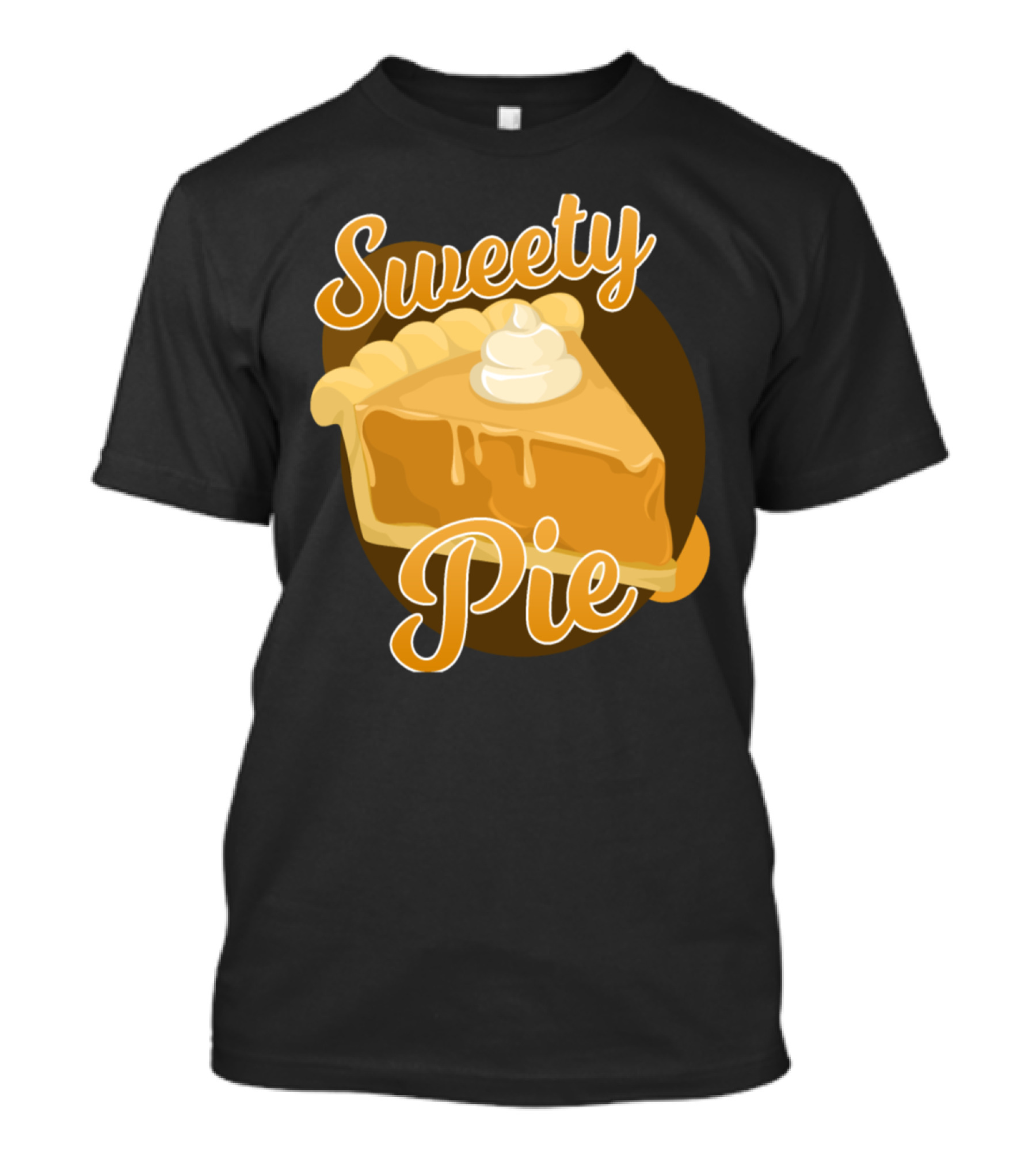 Sweety Pie Thanksgiving Pumpkin Dessert Slice T-Shirt