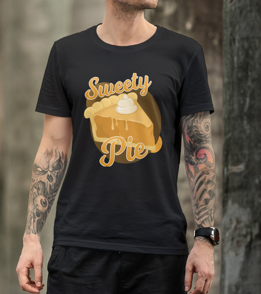 Sweety Pie Thanksgiving Pumpkin Dessert Slice T-Shirt