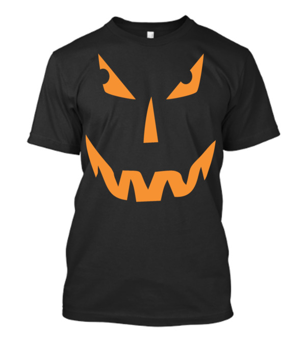 Halloween Pumpkin Smile Face Jack O'Lantern T-Shirt