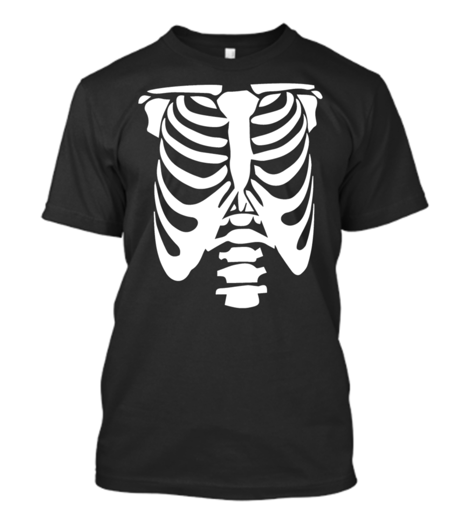 Rib Cage Skeleton Halloween Cool Awesome T-Shirt