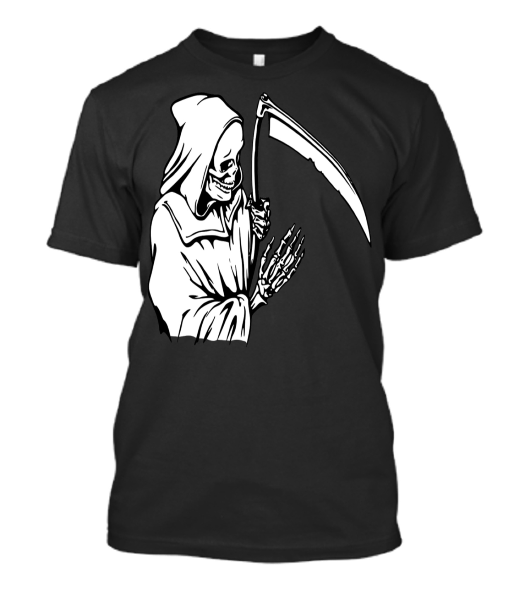 The Grim Reaper Death Scythe Skeleton Iconic T-Shirt