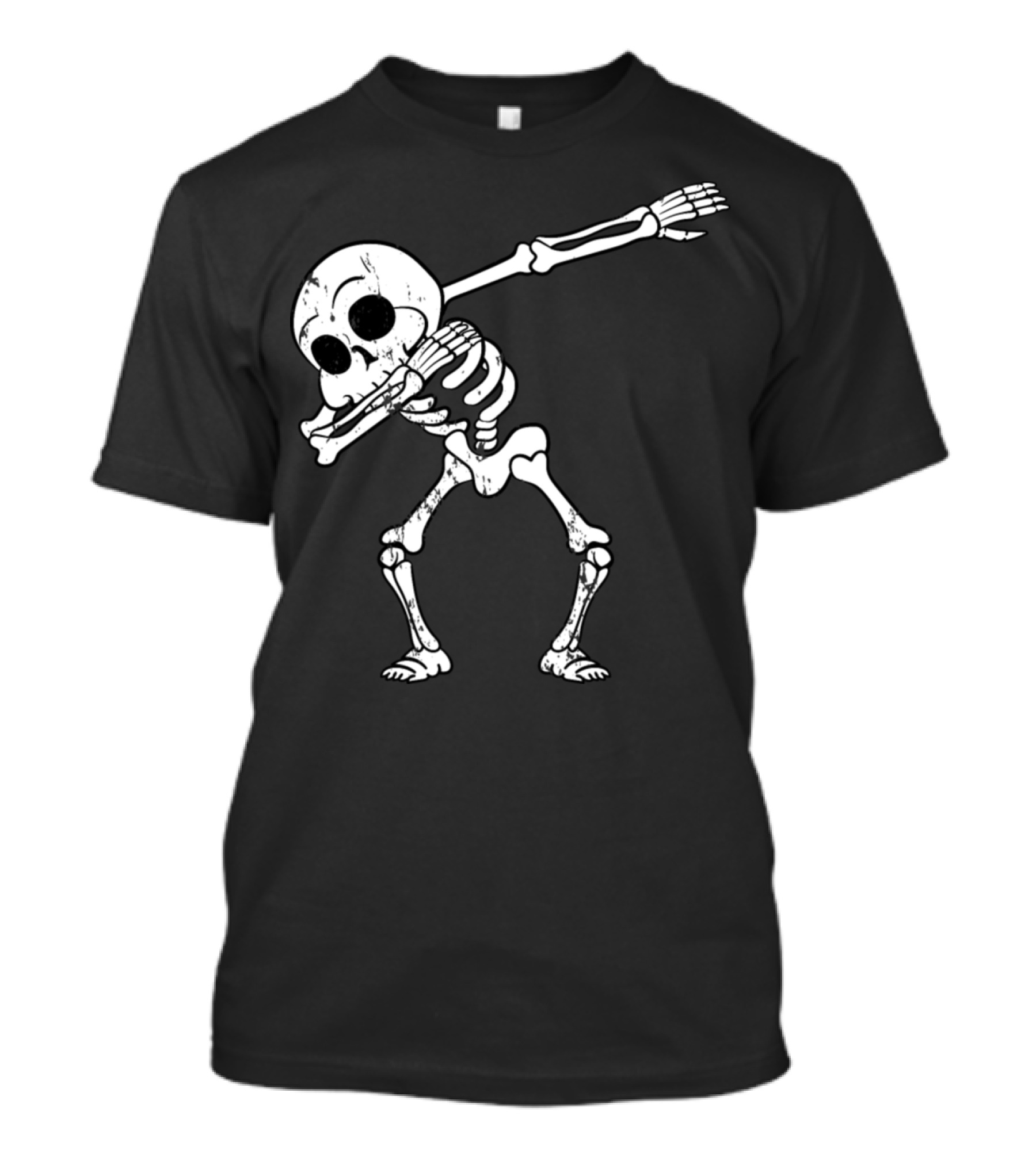 Retro Vintage Grunge Dab Baby Skeleton Dabbing T-Shirt