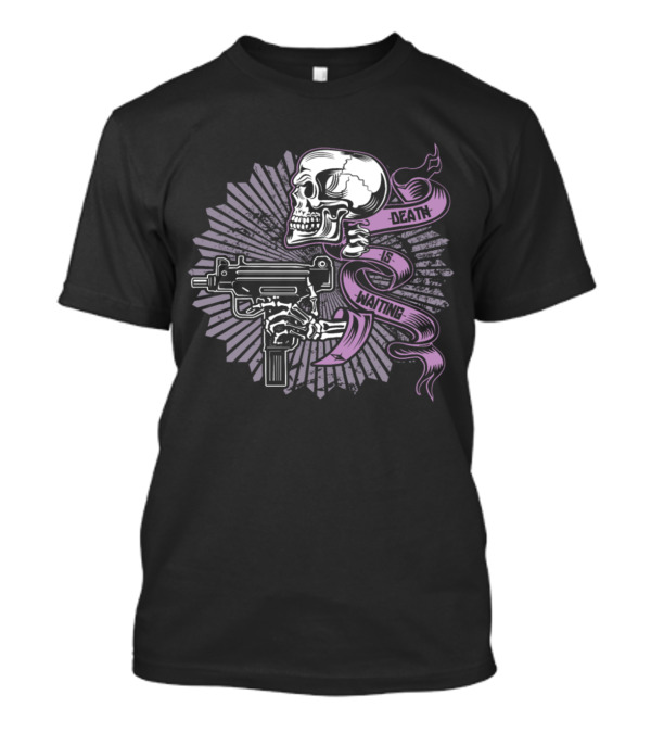 Death Skull Gun Is Waiting T-Shirt