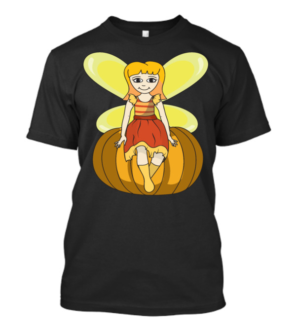 Elf Fairy Pumpkin Halloween Monster Zombie Horror T-Shirt