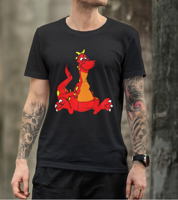 Drache Dragon Dinosaurier Cartoon Dinosaur T-Shirt