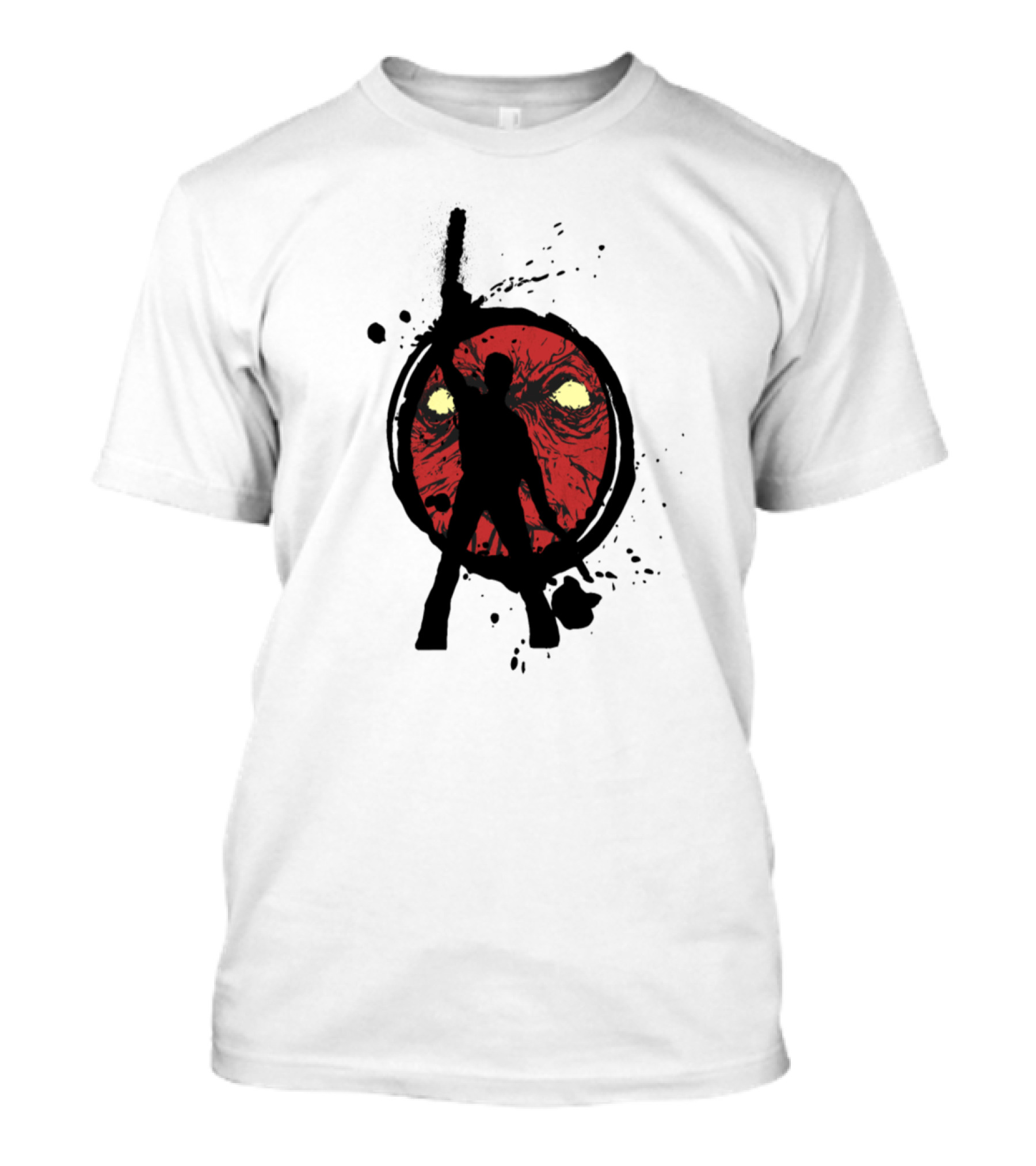 Evil Dead Ink Book Splatter T-Shirt