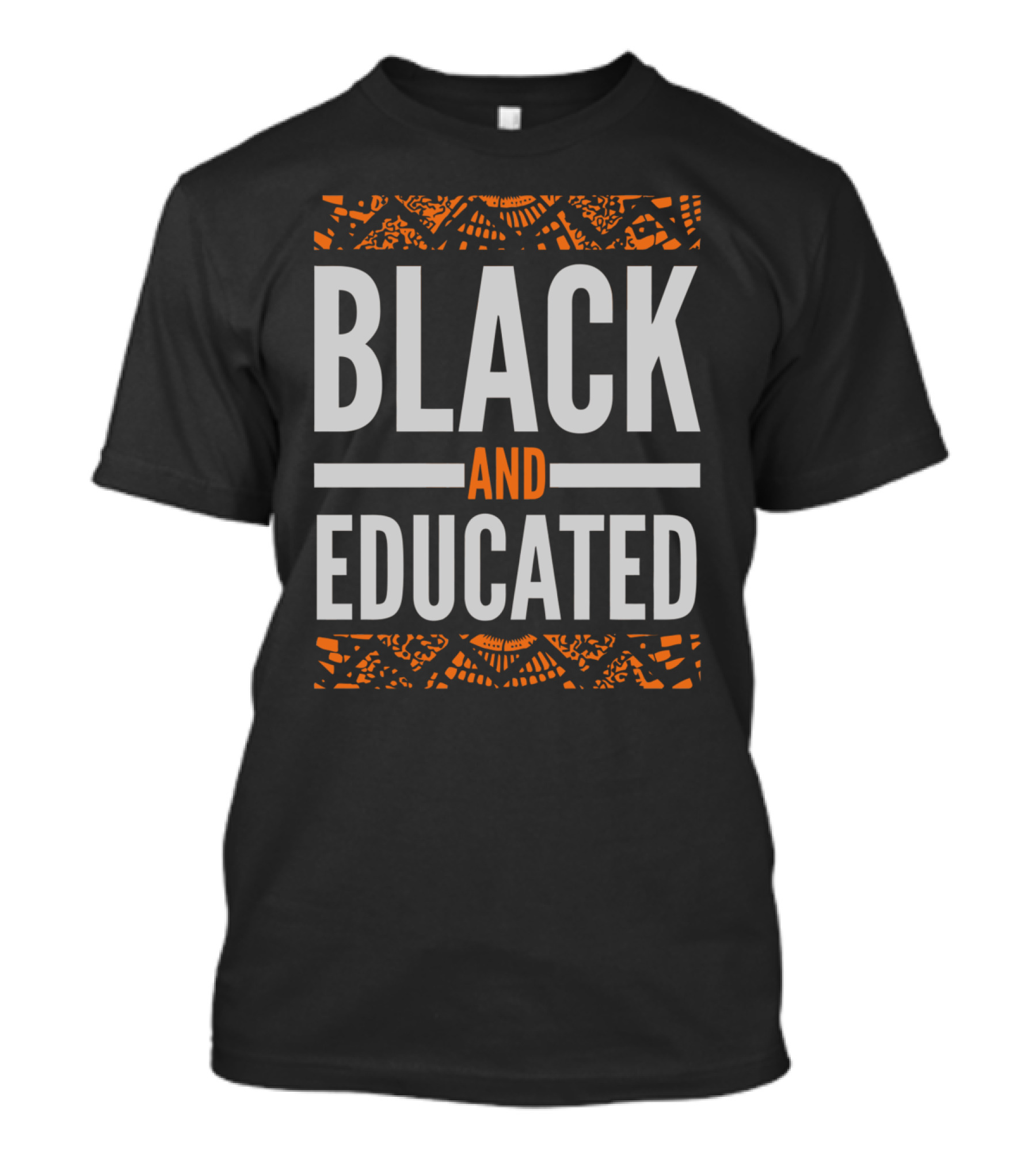 Black And Educated African Pride Tribal T-Shirt