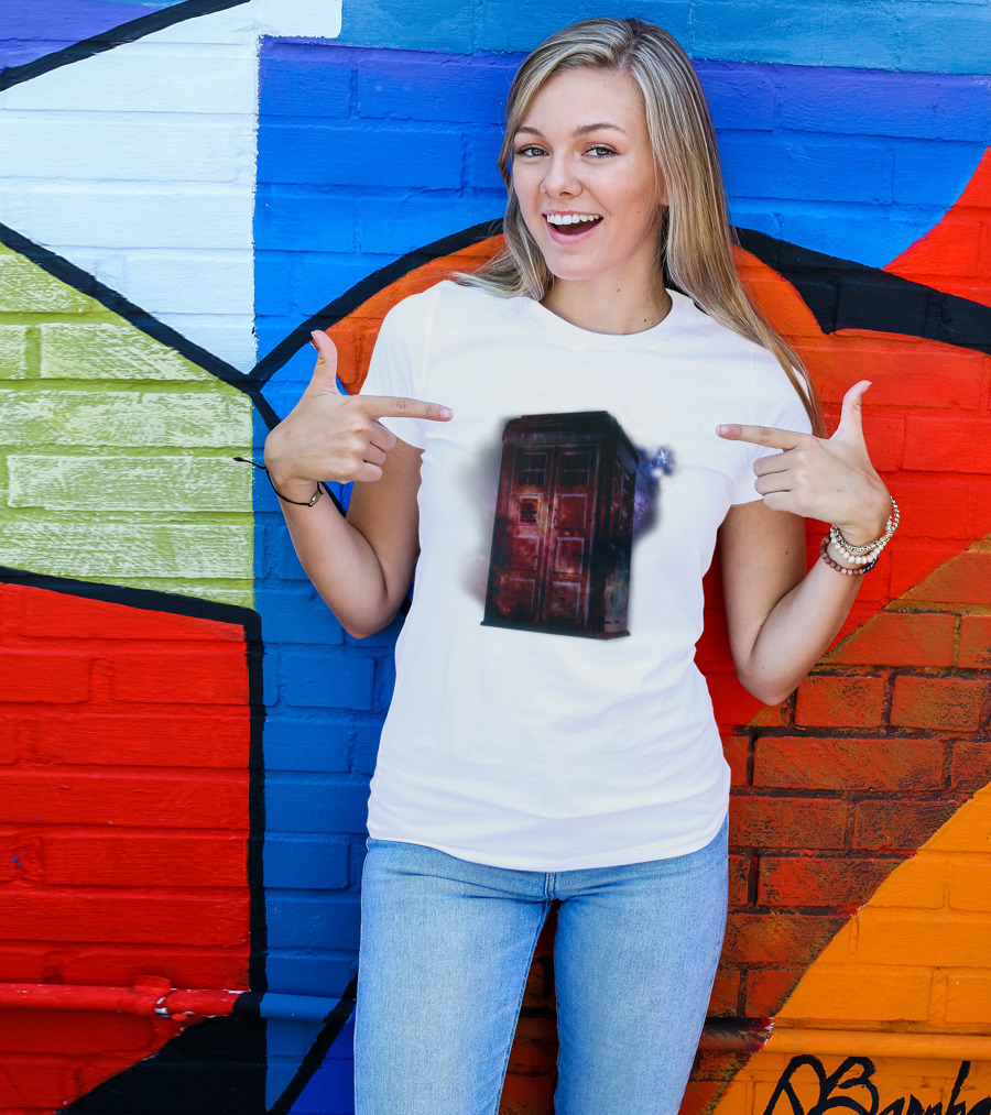 All Of Time And Space TARDIS Cosmic Journey T-Shirt