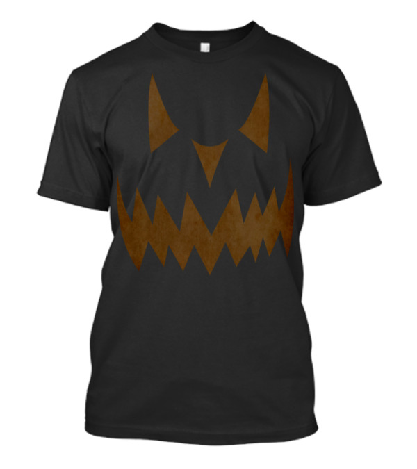 Halloween Jack-O'-Lantern Grinning Face T-Shirt