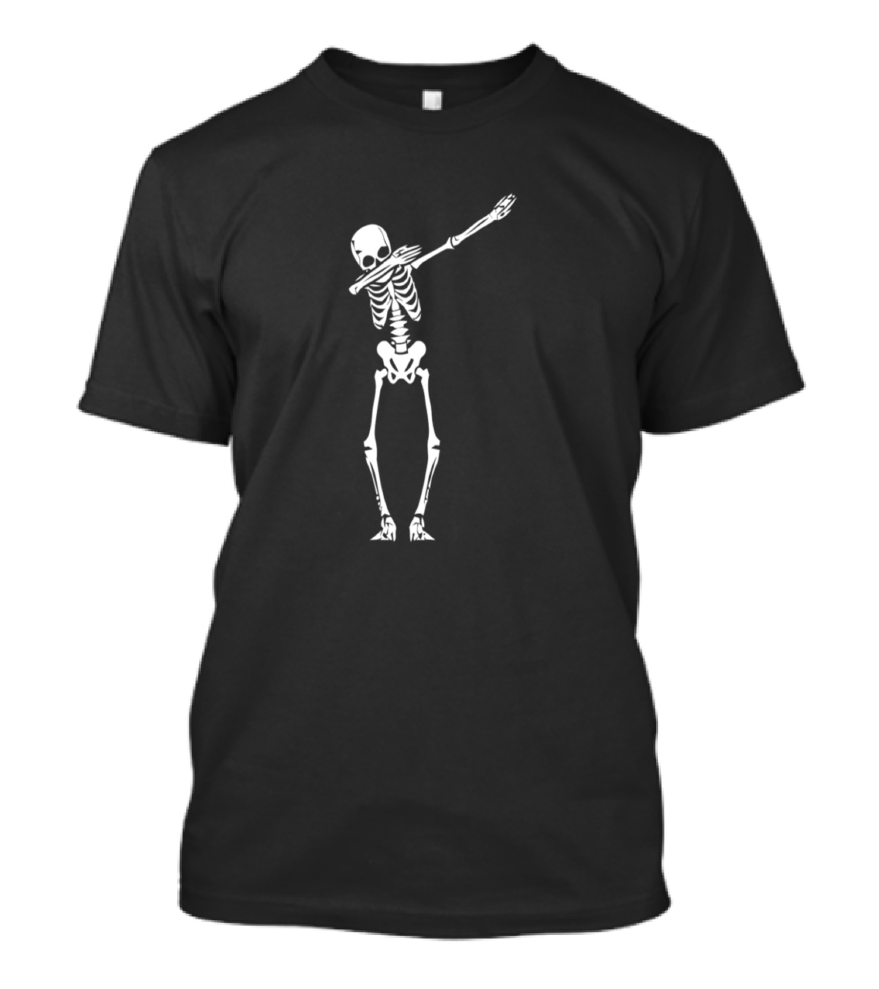 Skeleton Performing Dab Dance Pose Hip Hop Skull And Bones T-Shirt