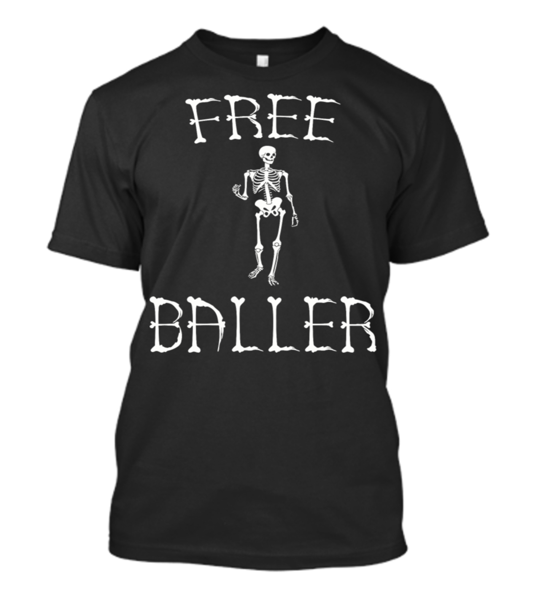 Free Baller Commando Skeleton T-Shirt