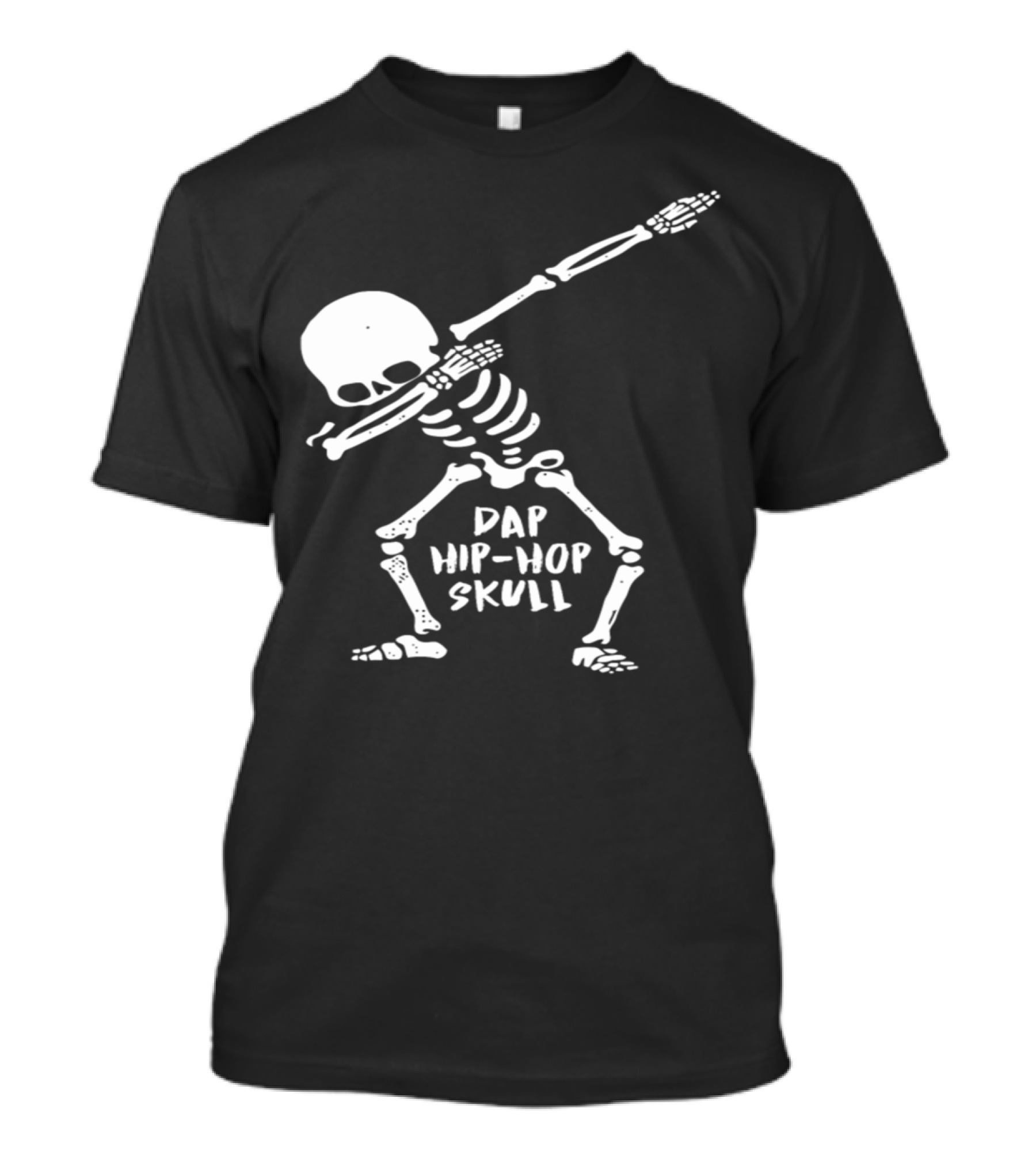 Dabbing Skeleton Dab Hip-Hop Skull Dap Dance Trend T-Shirt