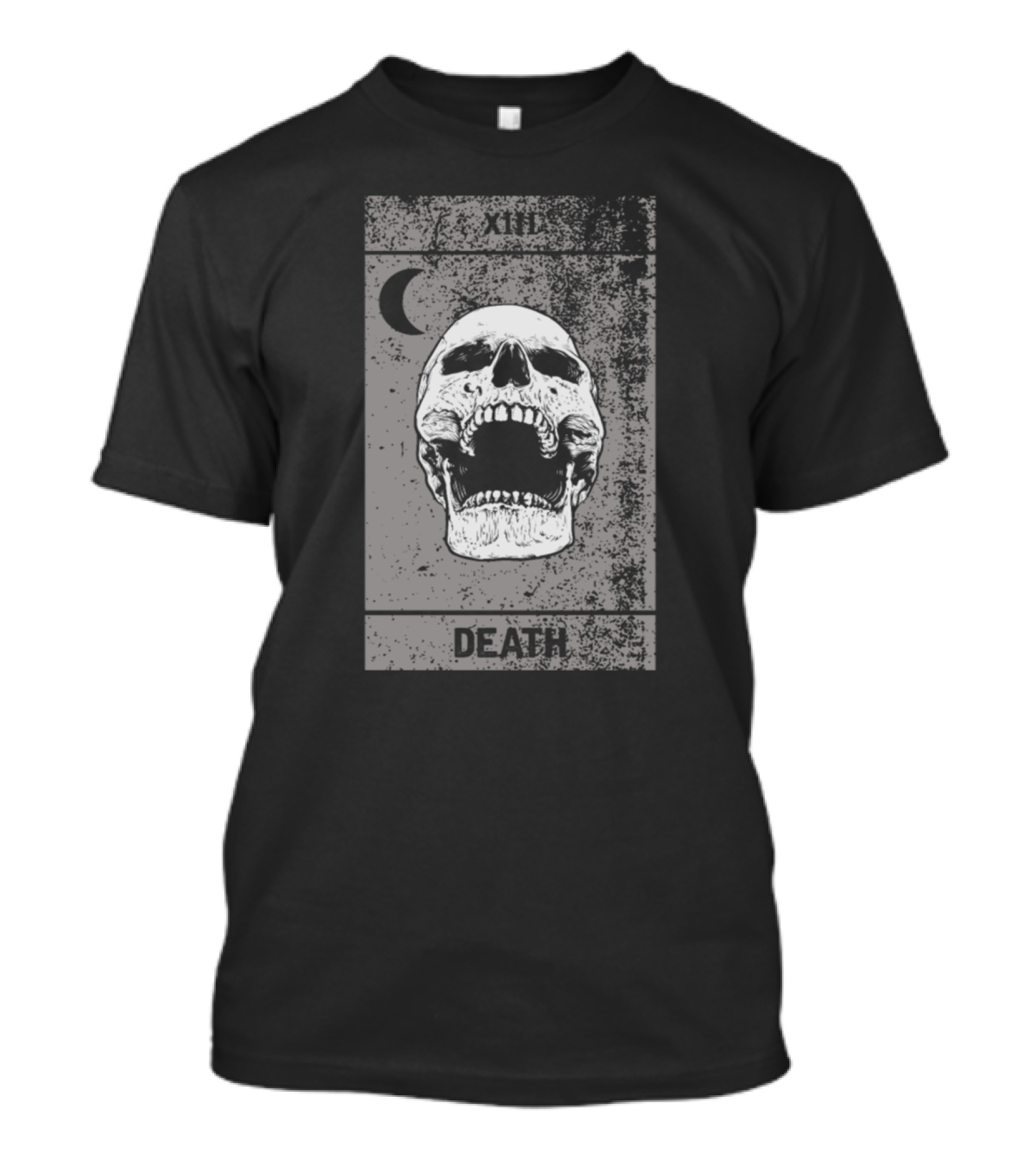 XIII Death Tarot Card Skeleton Skull T-Shirt