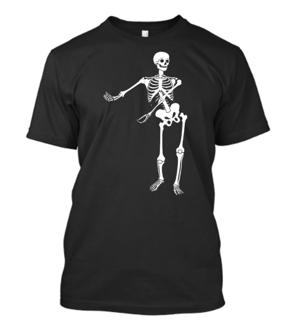 Halloween Skeleton Floss Dance Kids Youth Dance T-Shirt